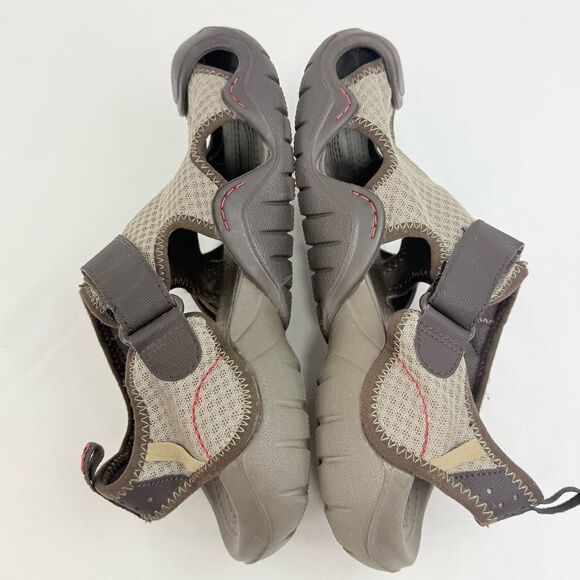 Crocs Swiftwater Tan Mesh Brown Rubber Closed Toe Deck Water Sandal Shoes main image 10